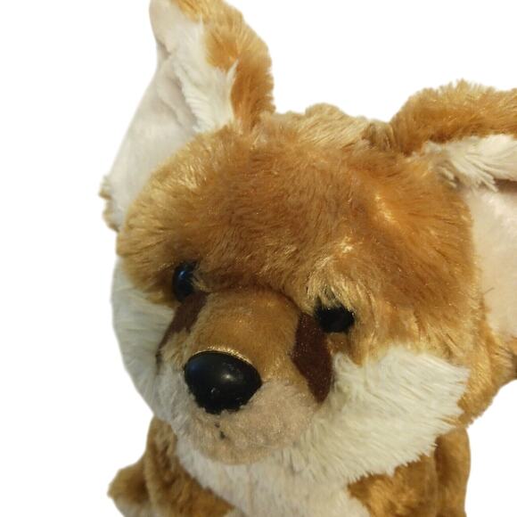 1972 Fiesta Vintage Realistic Red FOX Plush Stuffed Toy Large Ears Tail Standing - Picture 10 of 16